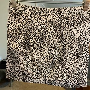 Leopard skirt